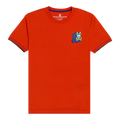 Psycho Bunny Asher Chest Logo Men T‑Shirt Red Spice