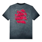 Anti Social Social Club New & Gone Men T-Shirt Black Mineral Wash