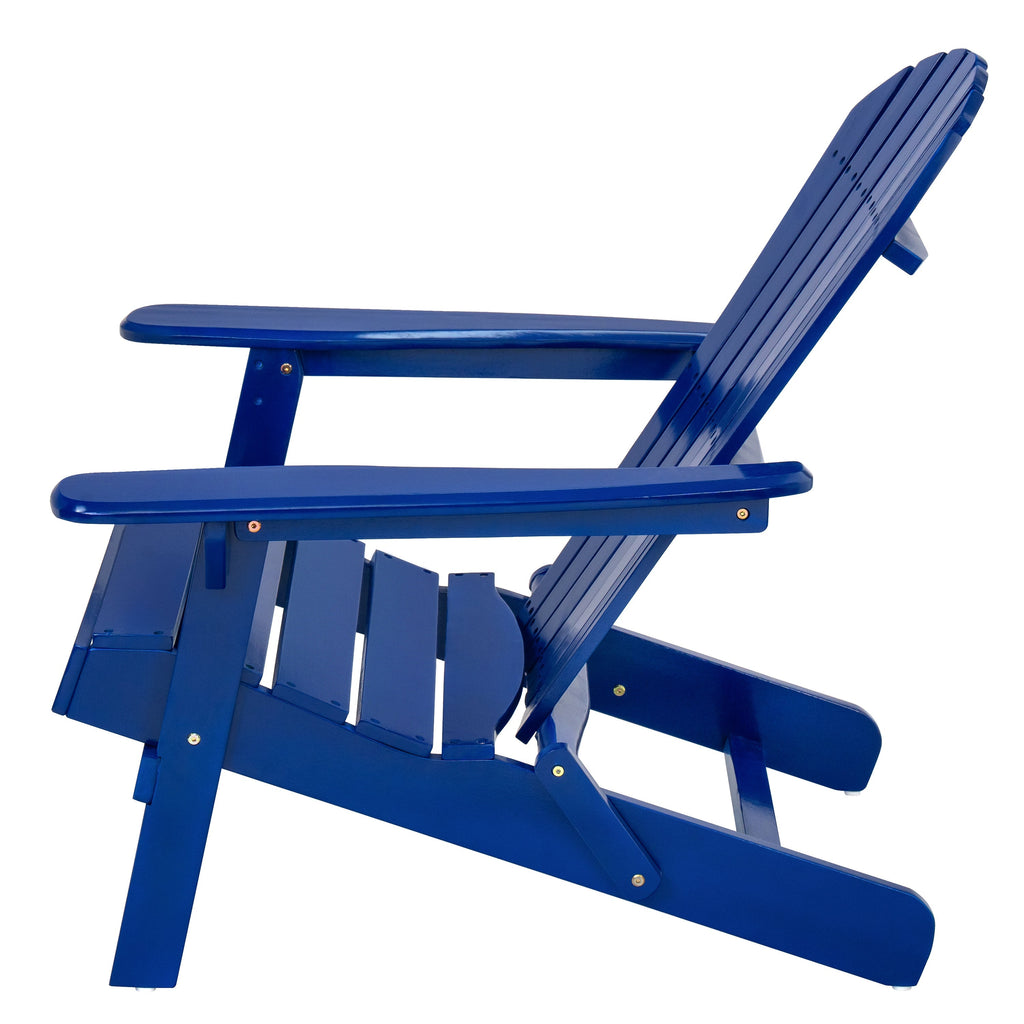 WONDERWALL 'Une Collection' Malibu Adirondack Chair with Foldable Frame - Acacia Wood