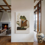 WONDERWALL ‘L’Atelier Fun Collection’ Gentleman Frog – Caffeinated & Classy