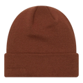 New Era Basic Cuff Knit Beanie Brown Beanie