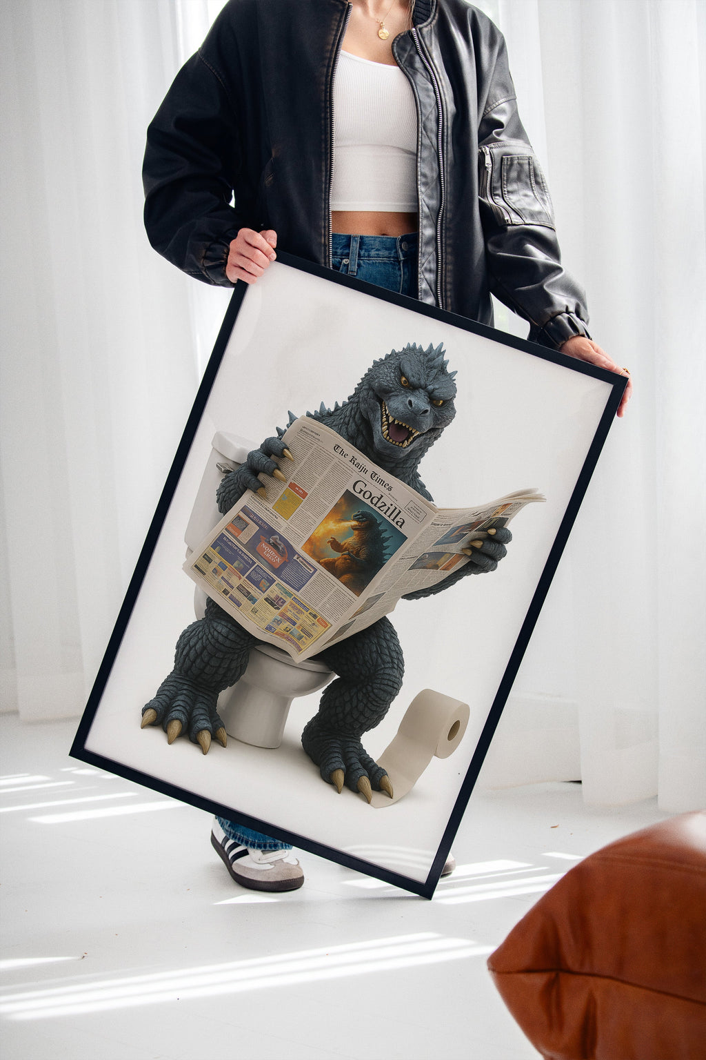 WONDERWALL 'L’Atelier Fun Collection' Godzilla on the Throne