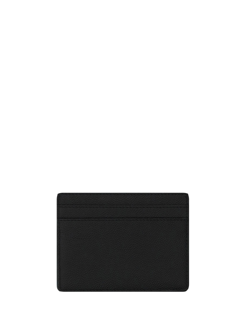 Men Grain De Poudre Leather Cardholder