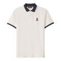 Psycho Bunny Sanderson Pique Polo Men Polo Shirt Natural Linen