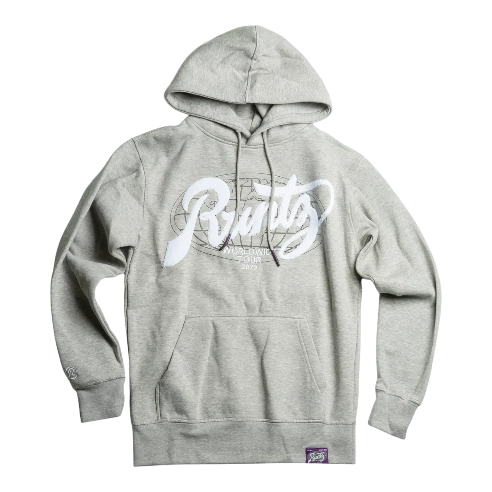 Runtz Worldwide Tour Pull-Over Men’s Hoodie – Heather Grey