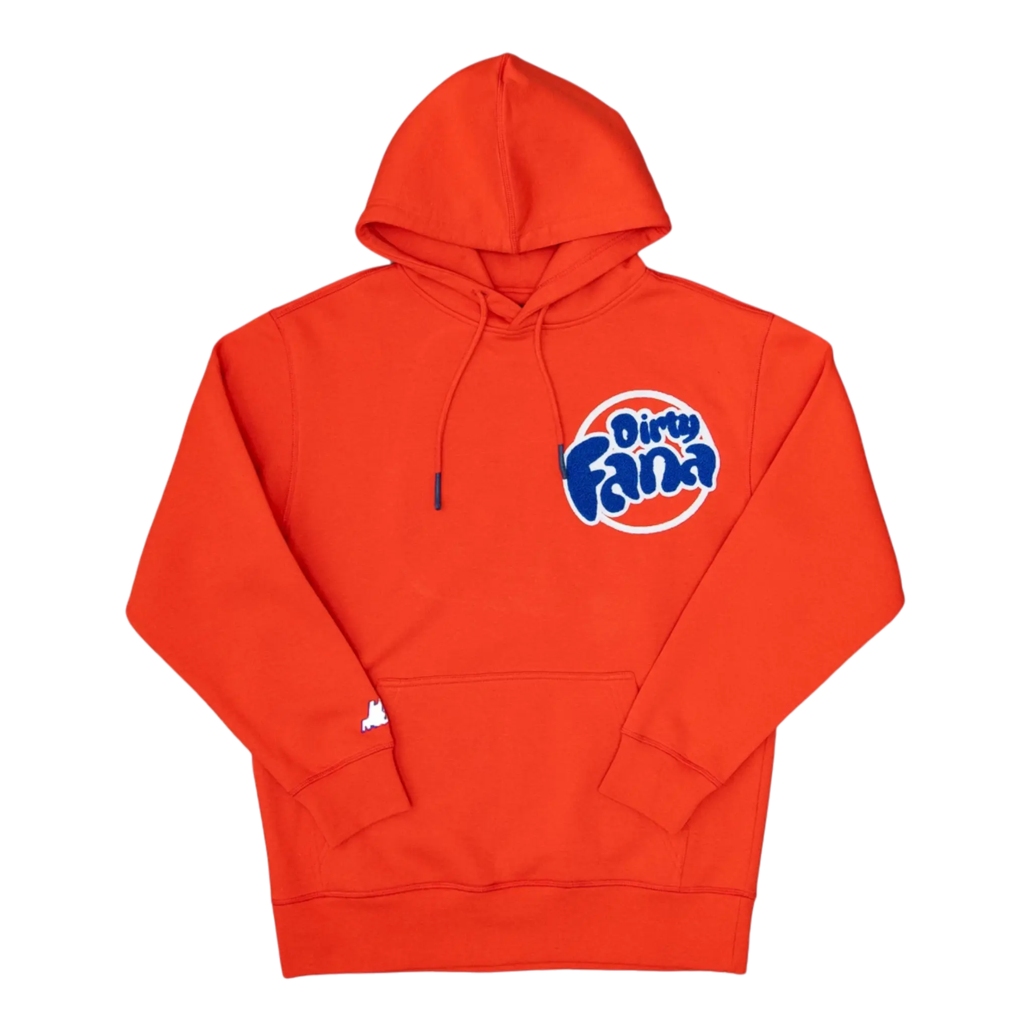HP Farms Dirty Fana Pull-Over Hoodie Men’s – Fire Red/Orange Fanta