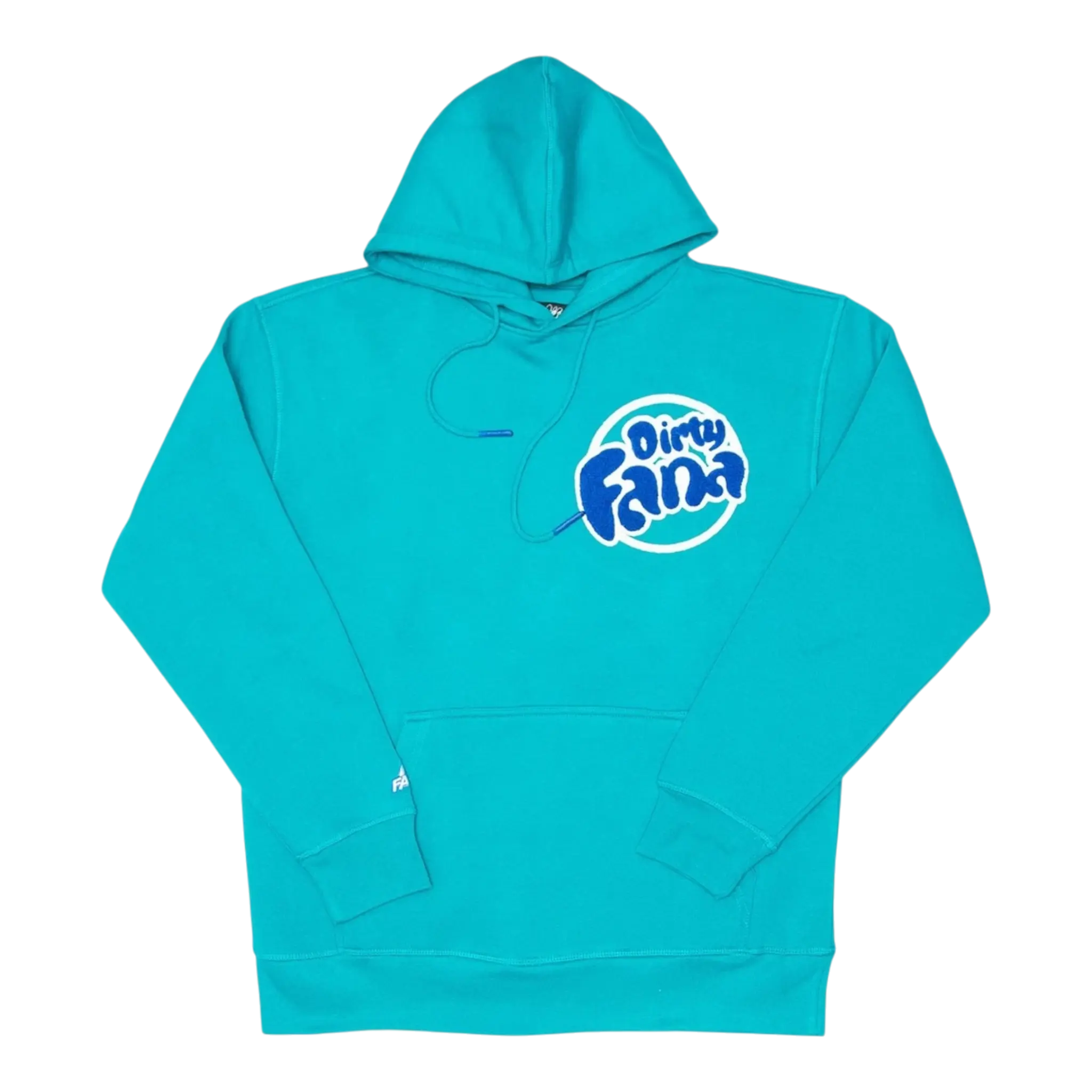 HP Farms Dirty Fana Pull-Over Men’s Hoodie – Turquoise