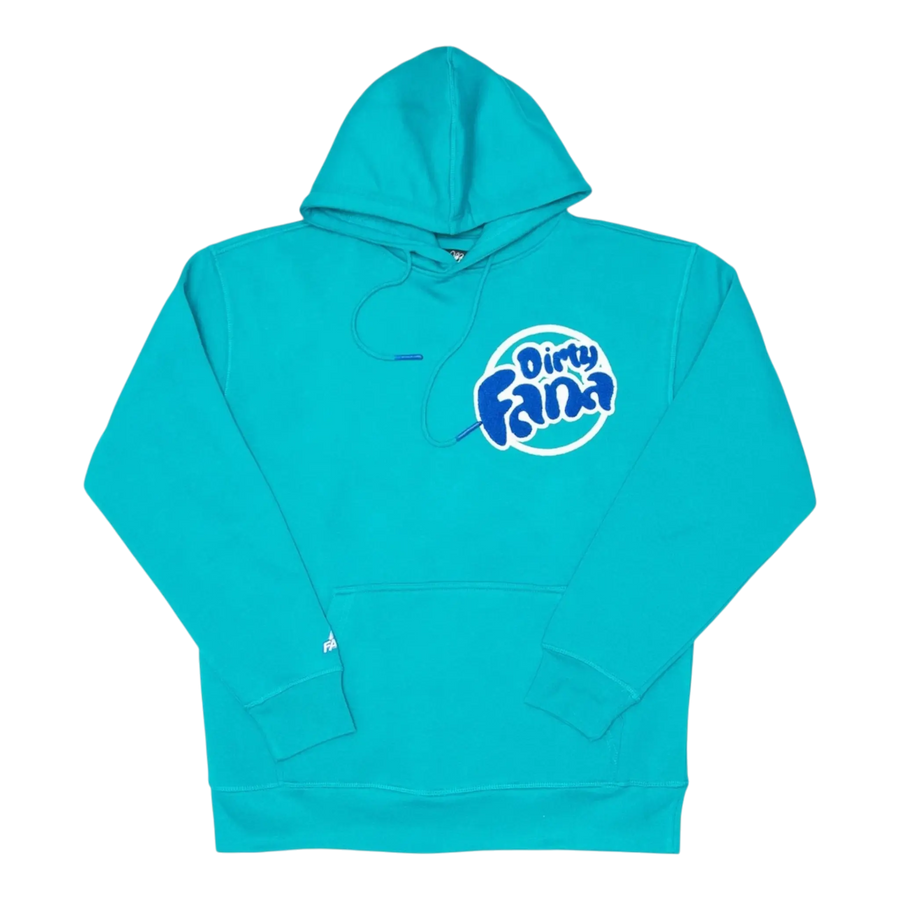 HP Farms Dirty Fana Pull-Over Men’s Hoodie – Turquoise