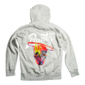 Runtz Smoking Skulls Pull-Over Men’s Hoodie – Heather Grey