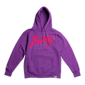 Runtz Smoking Skulls Pull-Over Men’s Hoodie – Purple