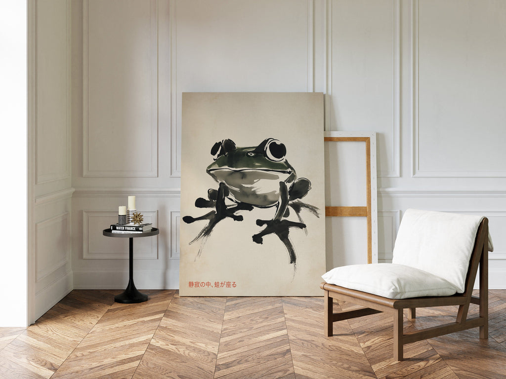 WONDERWALL 'L’Atelier Fun Collection' Zen Frog in Stillness