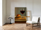 WONDERWALL 'L’Atelier Fun Collection' Burger and Bordeaux Still Life