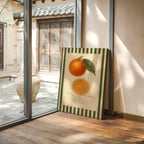 WONDERWALL 'L’Atelier Fun Collection' Vintage Orange Slice Botanical Study