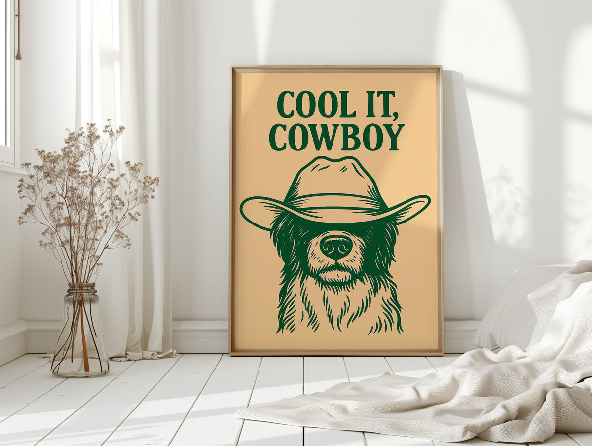 WONDERWALL ‘L’Atelier Fun Collection’ Cool It, Cowboy – Western Sass Meets Doggone Charm