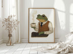 WONDERWALL ‘L’Atelier Fun Collection’ Gentleman Frog – Caffeinated & Classy