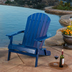 WONDERWALL 'Une Collection' Malibu Adirondack Chair with Foldable Frame - Acacia Wood