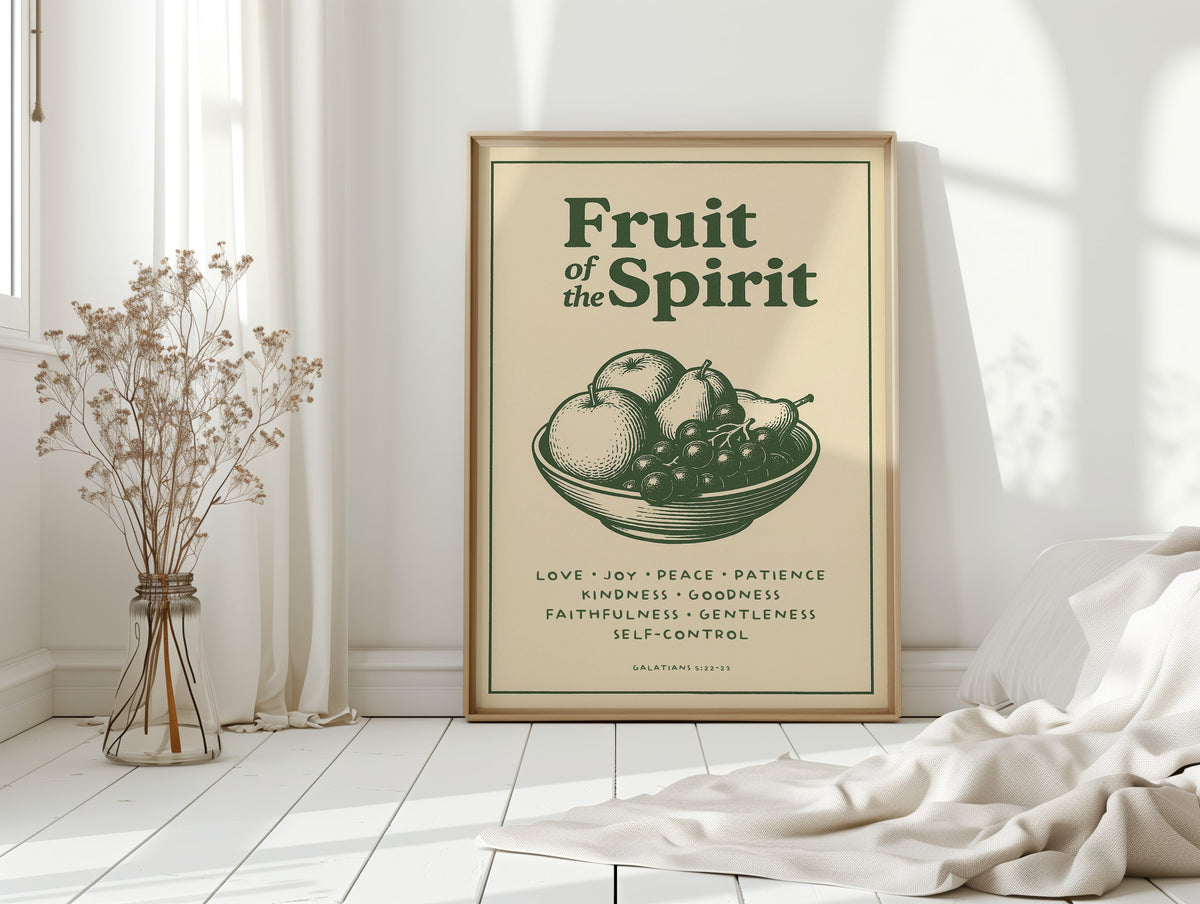 WONDERWALL 'L’Atelier Fun Collection' Fruit of the Spirit Print