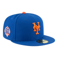 New Era 59Fifty MLB New York Mets 60th Anniversary AC Fitted Hat Blue