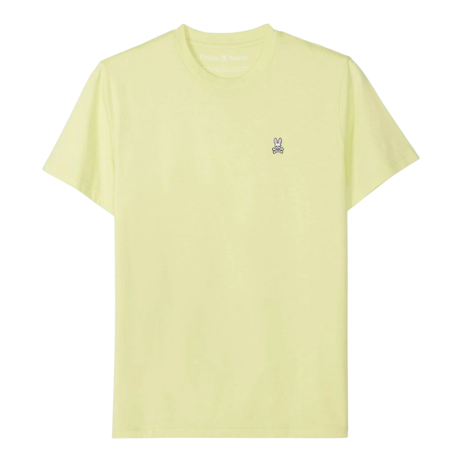 Psycho Bunny Classic Crew Neck Men T-Shirt Luminary Green
