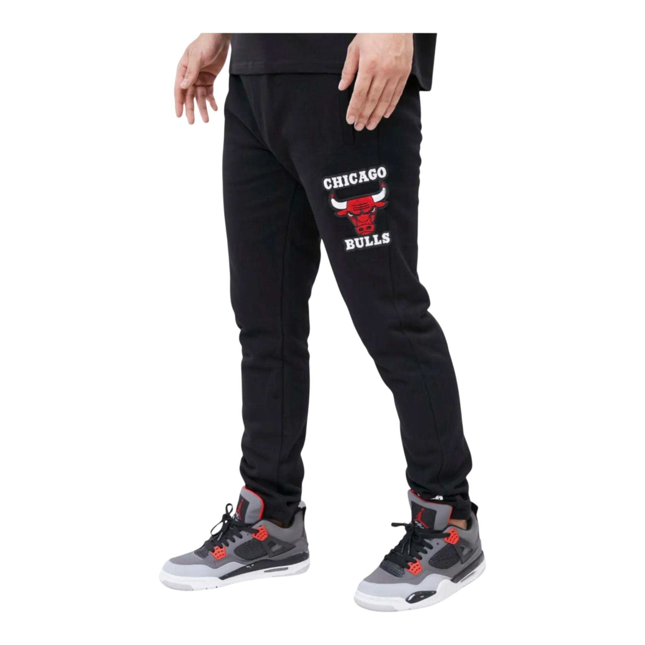 Pro Standard NBA Chicago Bulls Retro Classic Men Sweatpants Black