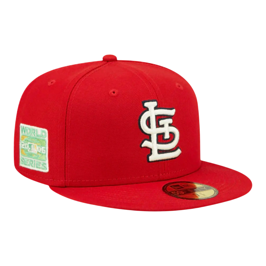 New Era 59Fifty St. Louis Cardinals Citrus Pop Fitted Hat Red/Green
