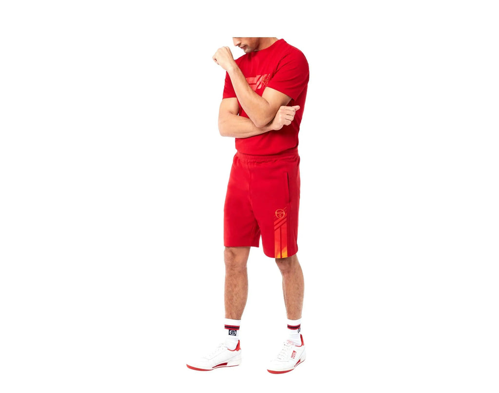 Sergio Tacchini Velocita Men Shorts Tango Red