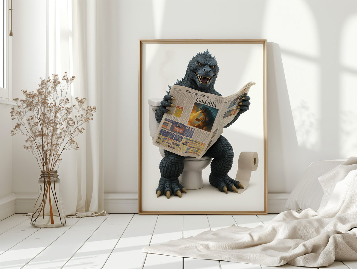 WONDERWALL 'L’Atelier Fun Collection' Godzilla on the Throne