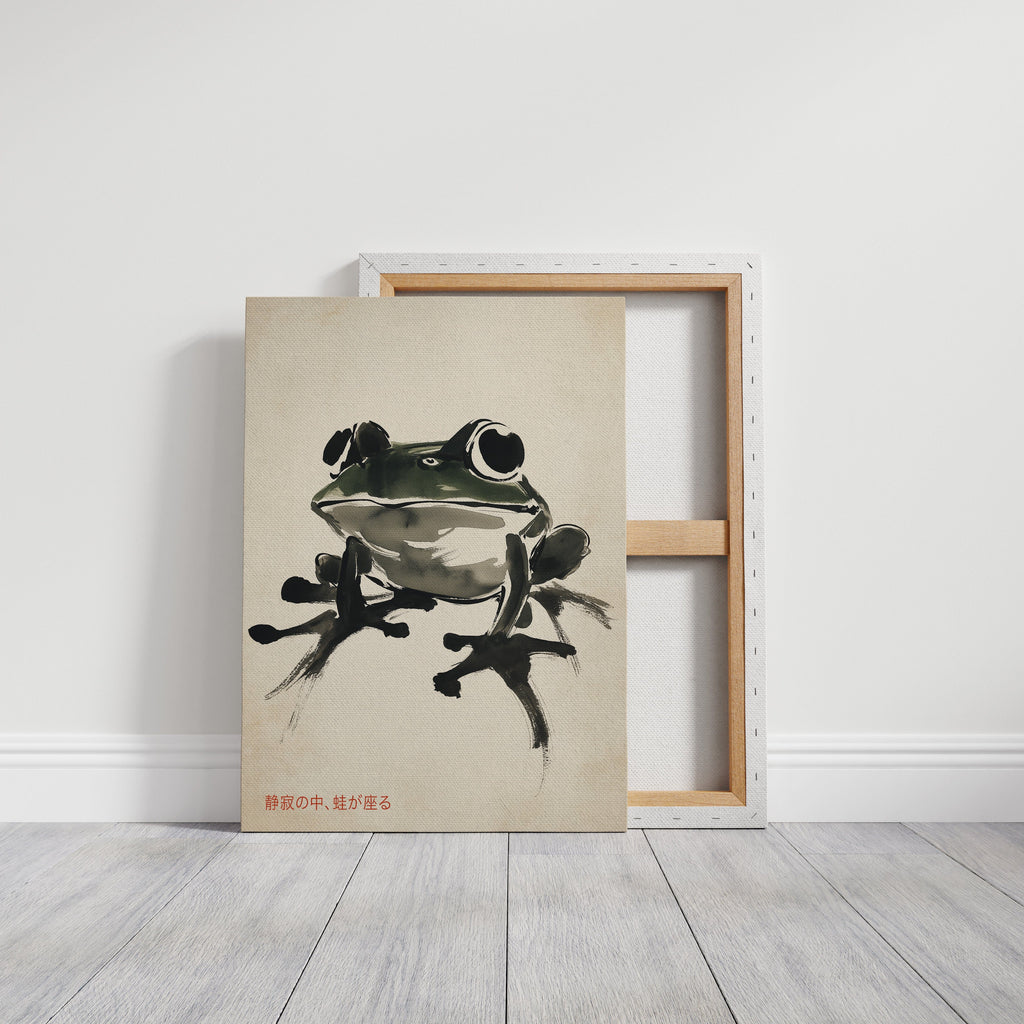 WONDERWALL 'L’Atelier Fun Collection' Zen Frog in Stillness
