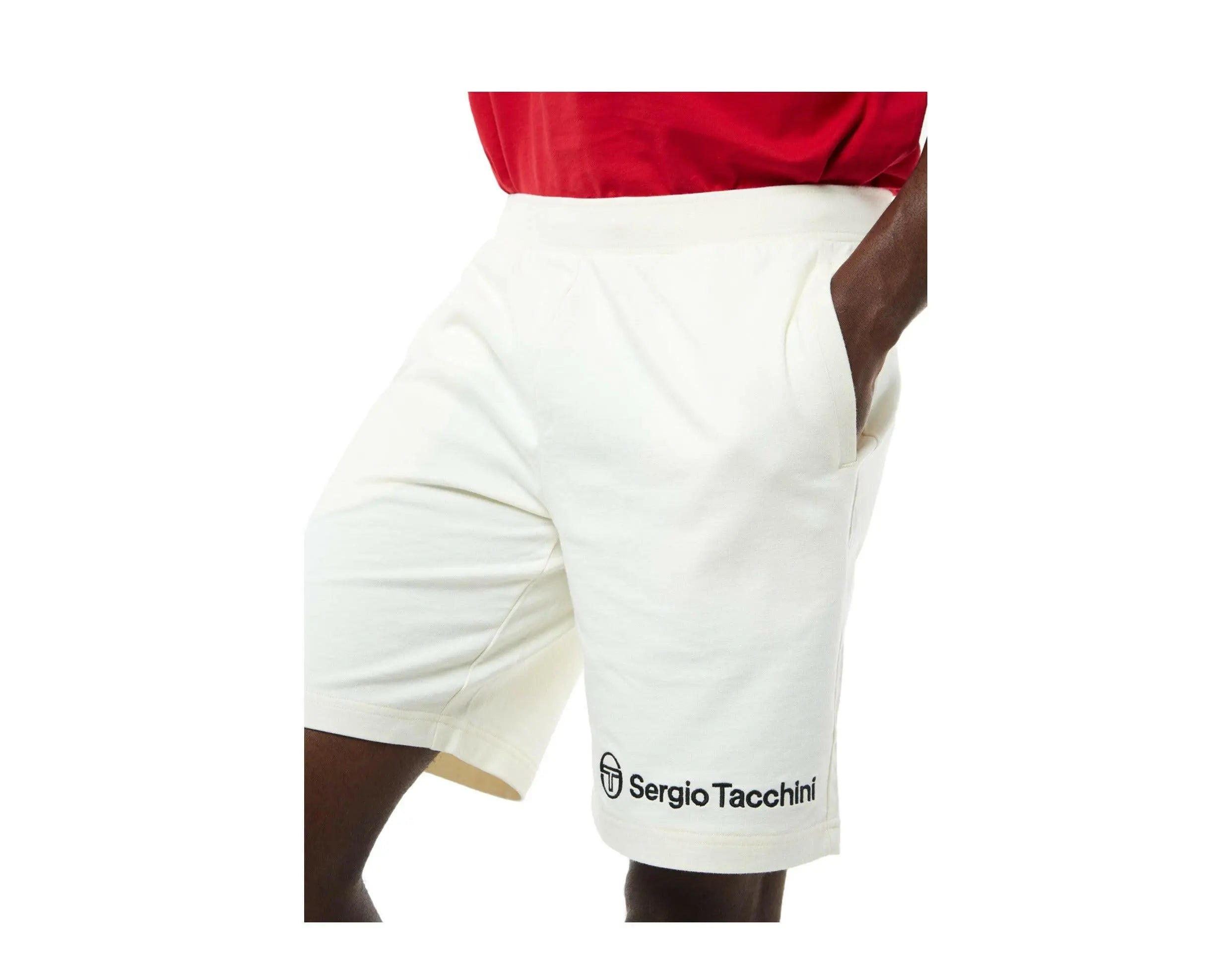 Sergio Tacchini Asis Men Shorts Blanc De Blanc