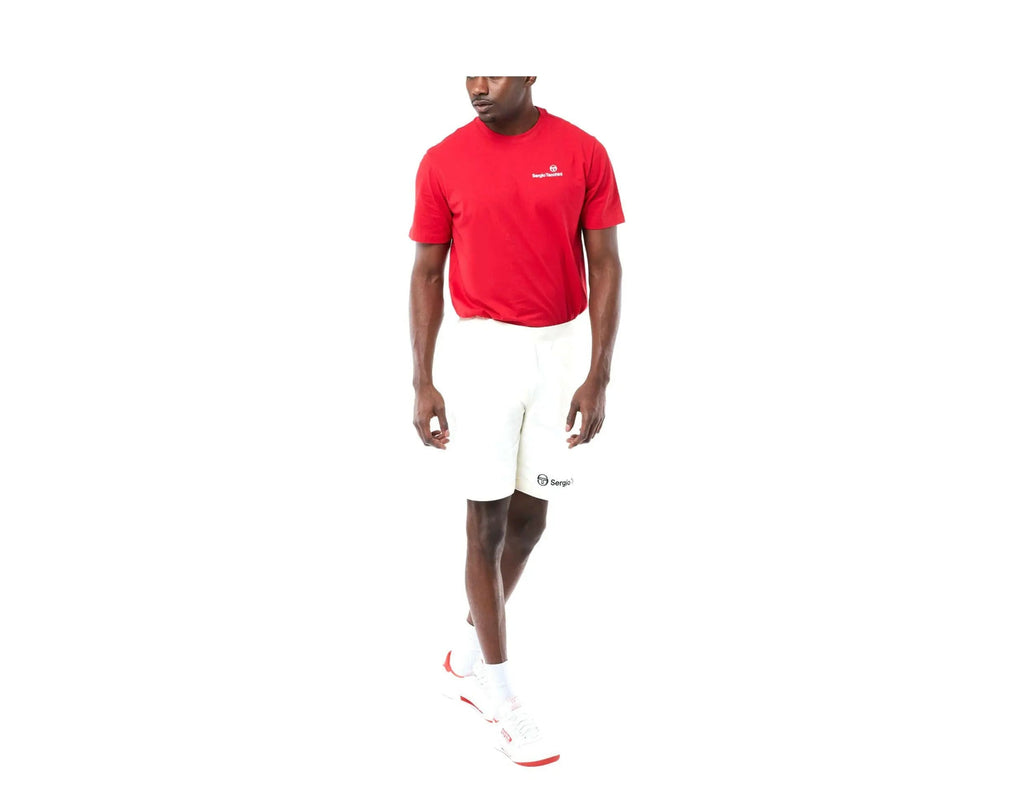 Sergio Tacchini Asis Men Shorts Blanc De Blanc