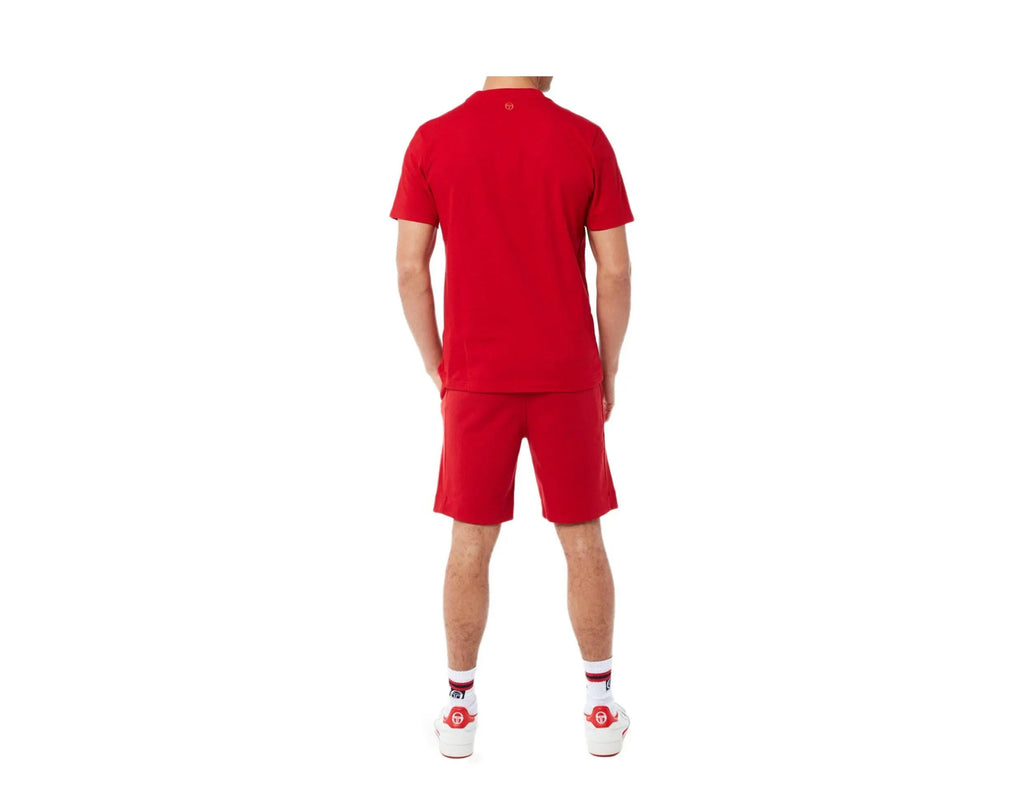Sergio Tacchini Velocita Men T-Shirt Tango Red