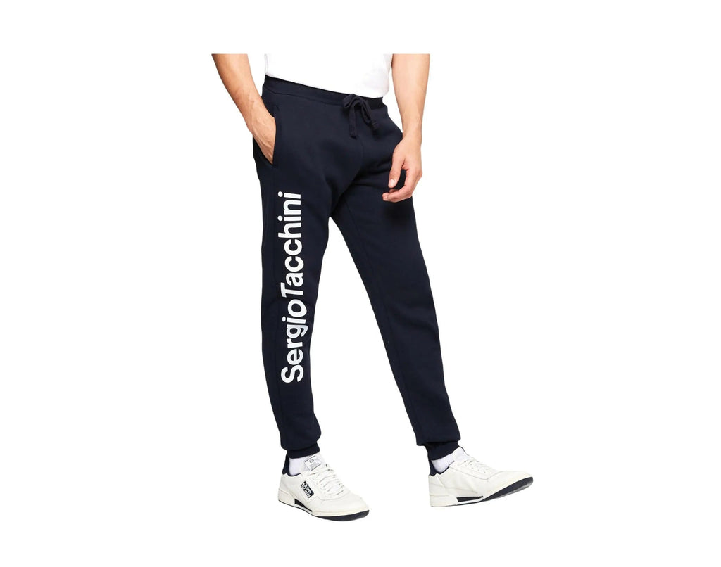 Sergio Tacchini Nizard Men Sweatpants Night Sky/White