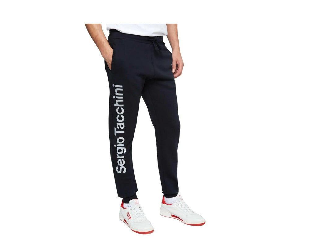 Sergio Tacchini Nizard Men Sweatpants Anthracite/Reflective