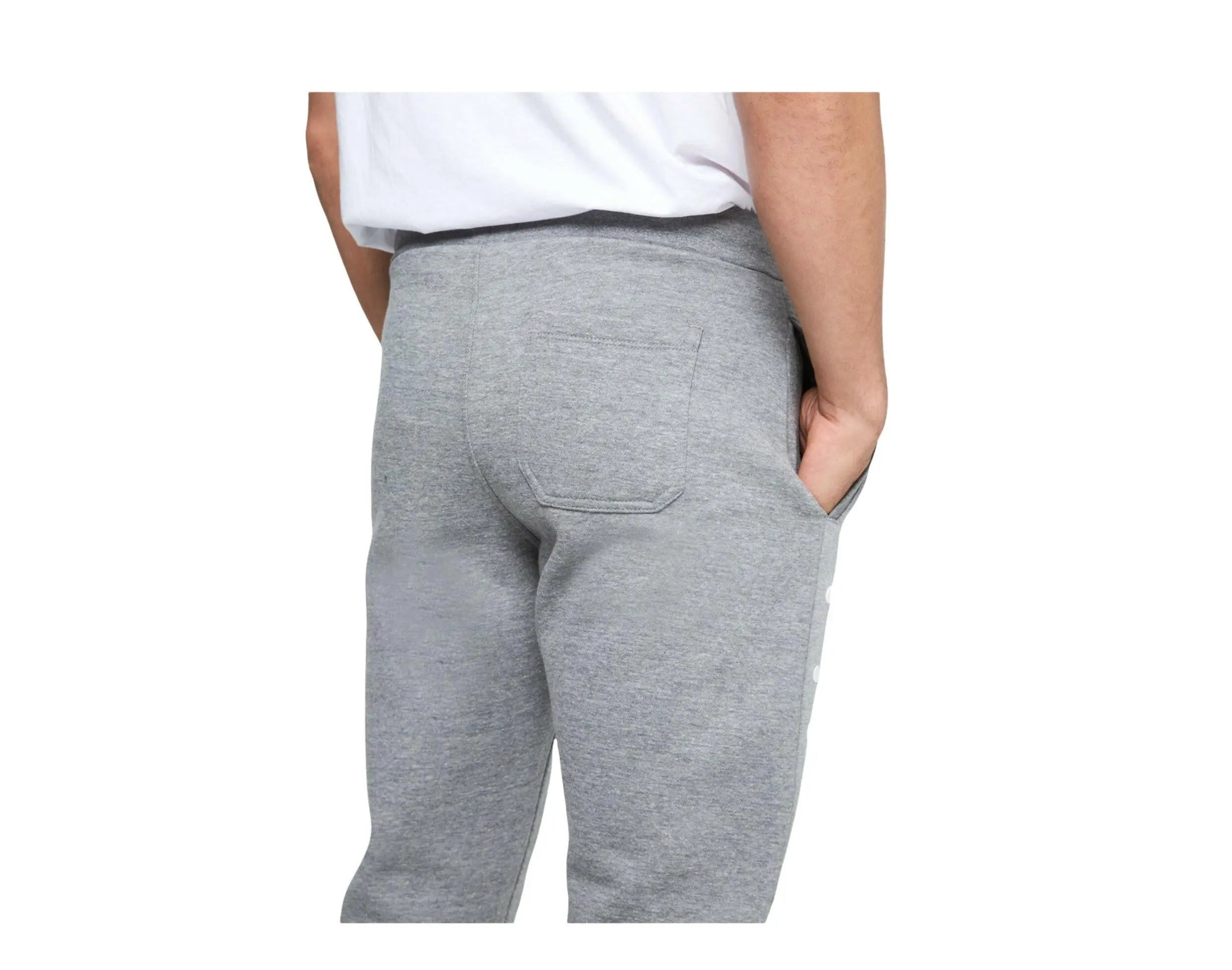 Sergio Tacchini Nizard Men Sweatpants Dark Grey Melange/Black