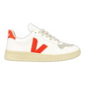 Veja V-10 Women Sneakers White/Orange Fluo