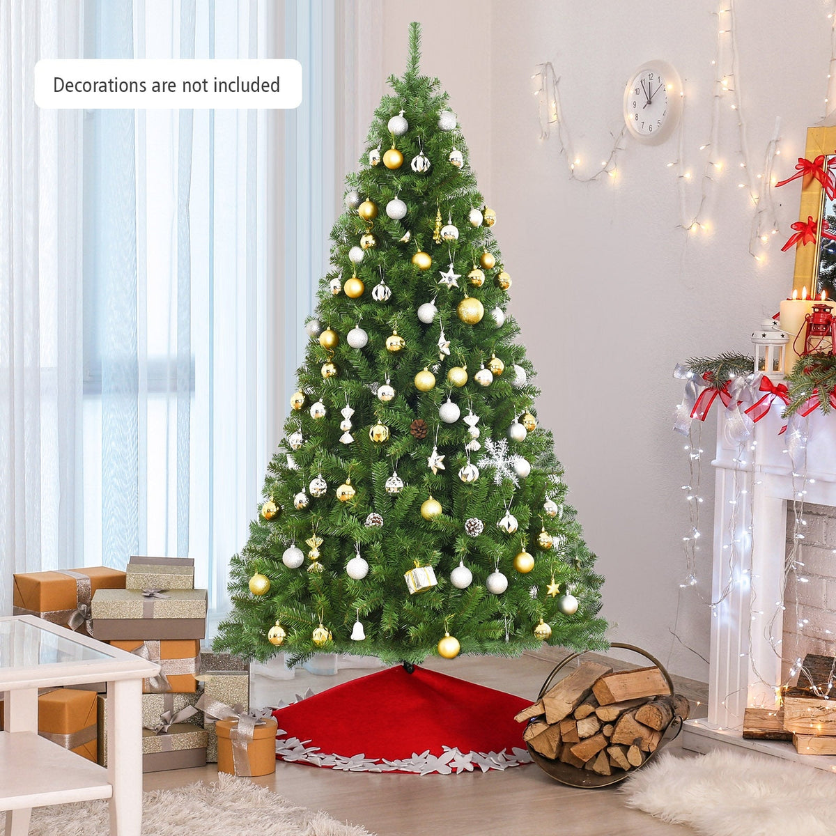 WONDERWALL ‘Noël DuBois’ Unlit Hinged Artificial Christmas Tree — Multiple Sizes