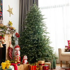 WONDERWALL ‘Noël DuBois’ 7 ft Unlit Artificial Christmas Tree with 1,260 Mixed Tips