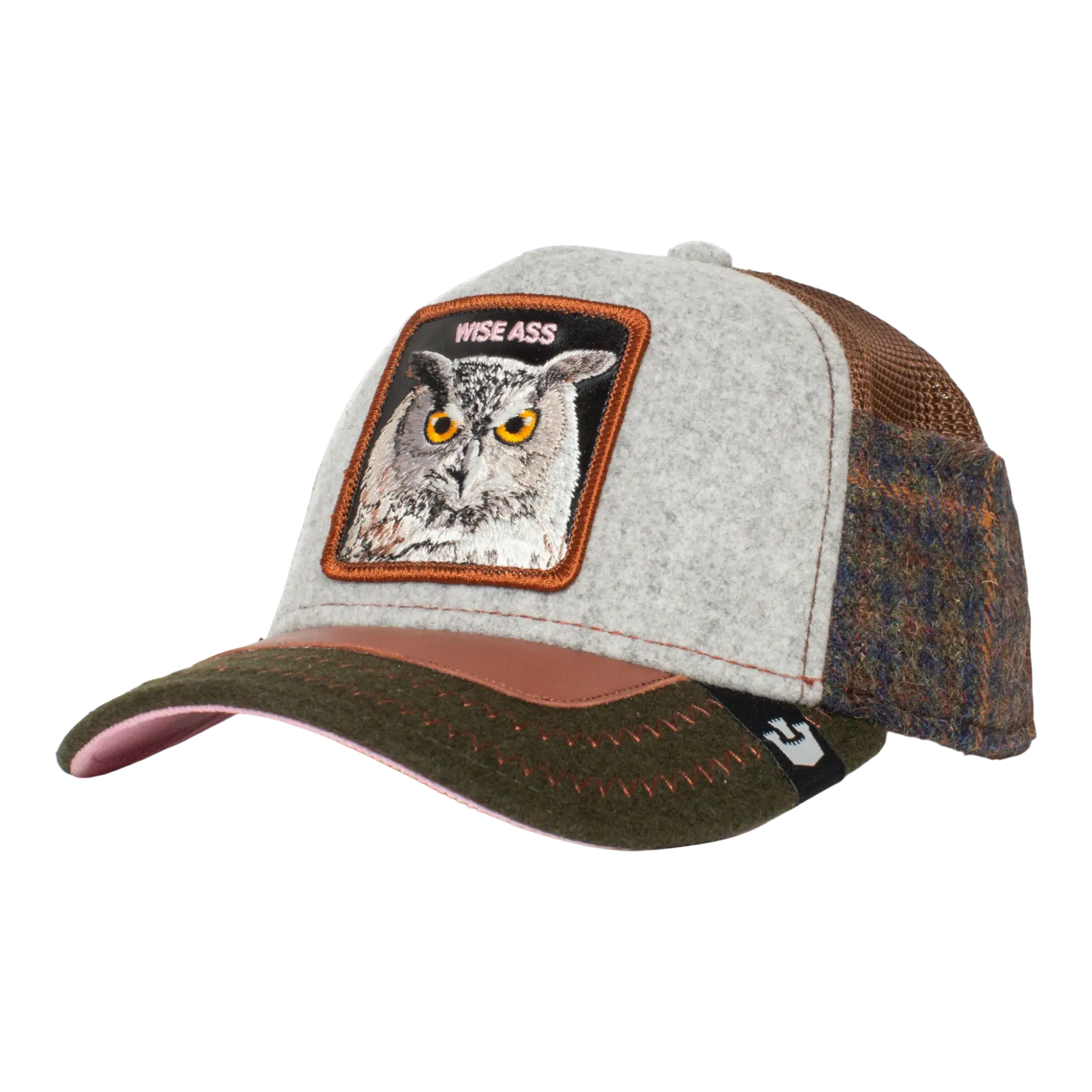 Goorin Bros Cum Laude Men Trucker Hat Grey