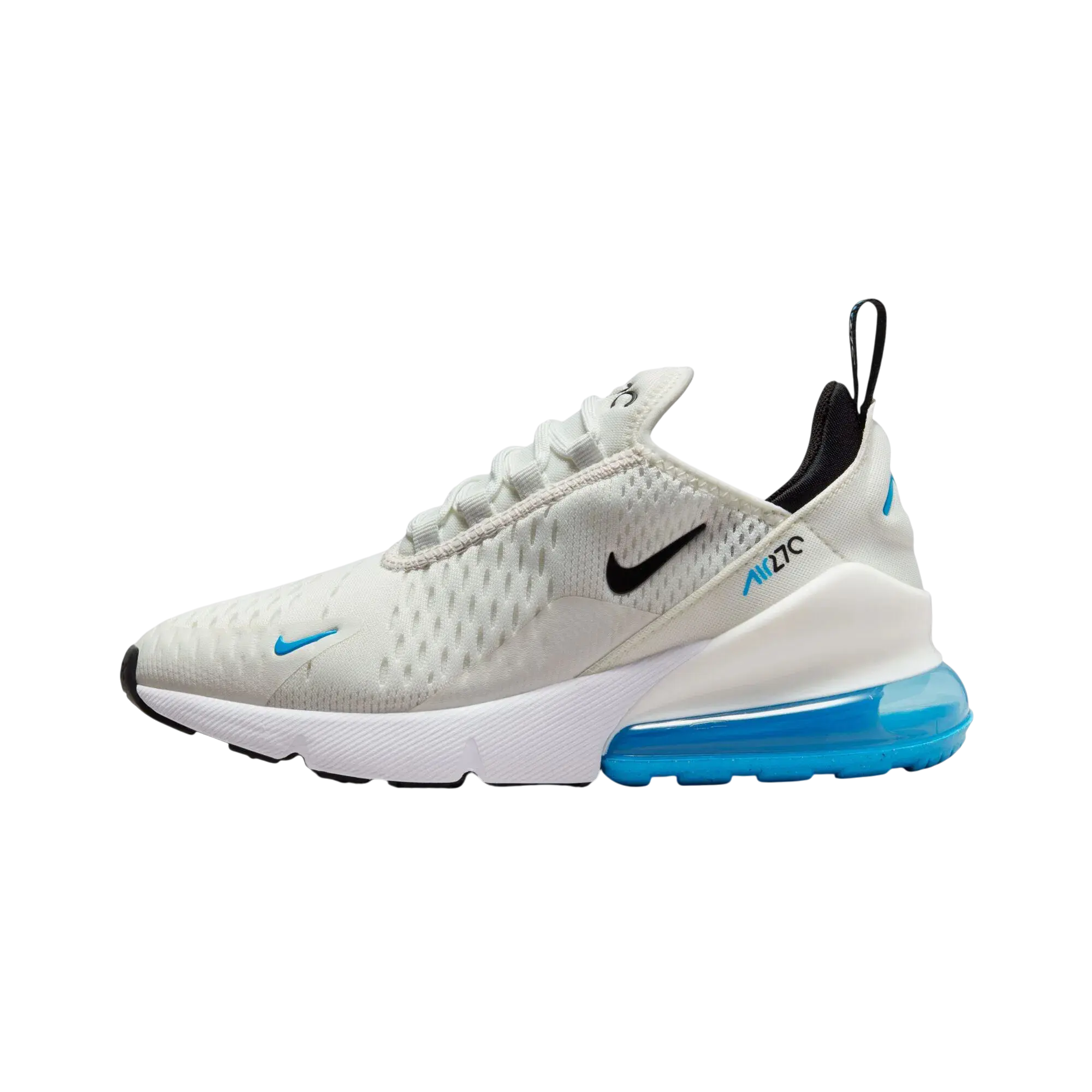Nike Air Max 270 Kids Sneakers White Blue Grey