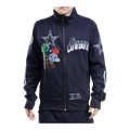 Pro Standard Dallas Cowboys Home Town Men Track Jacket Midnight Navy