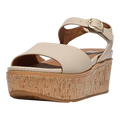FitFlop Eloise Women Wedge Sandals Stone Beige