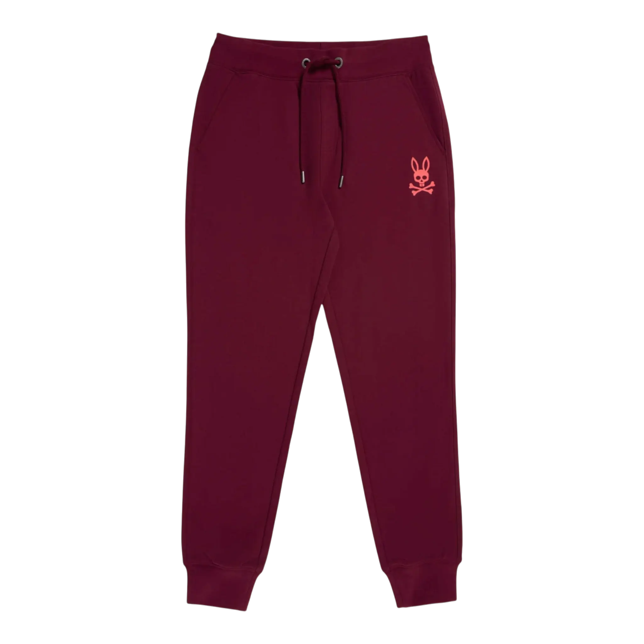 Psycho Bunny Chicago HD Dotted Men Sweatpants Crimson/Pink