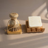 Compact Fragrance-Free Soap / Heavy Duty Bristles