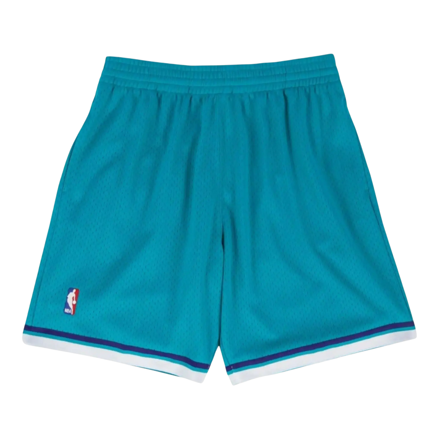 Mitchell & Ness NBA Swingman Charlotte Hornets Road 1992-93 Men Shorts Teal