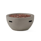 WONDERWALL 'Une Collection' 27" Bowl Propane Fire Pit with 40,000 BTU Output - Light Gray