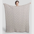 WONDERWALL The Super Soft Leopard Blanket in Tan