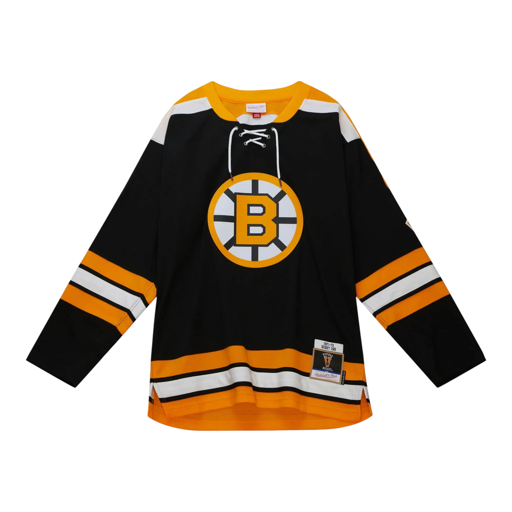 Mitchell & Ness Blue Line Bobby Orr Boston Bruins 1971 Men Jersey Black