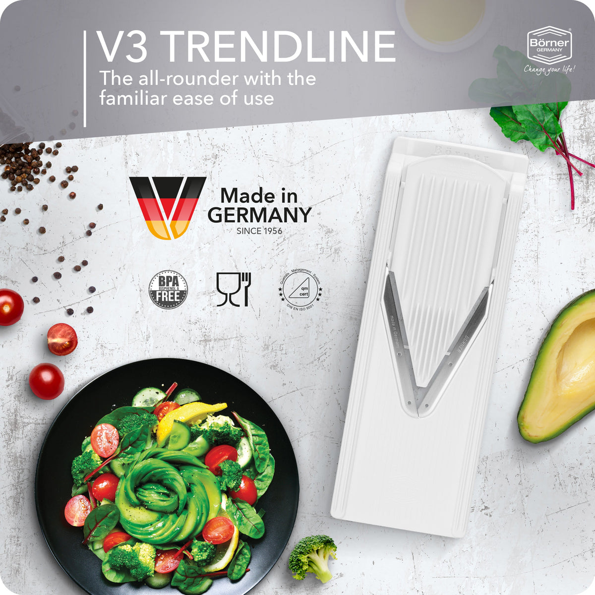 WONDERWALL ‘La Sélection Joyce’ Börner V3 TrendLine Starter Mandoline Set