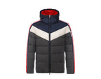 Invicta Marco Bomber Hooded Men Jacket Grey/Navy/Red