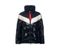 Invicta Jessica Faux Down High Collar Women Puffer Jacket Navy